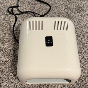 White UV Lamp Nail Dryer